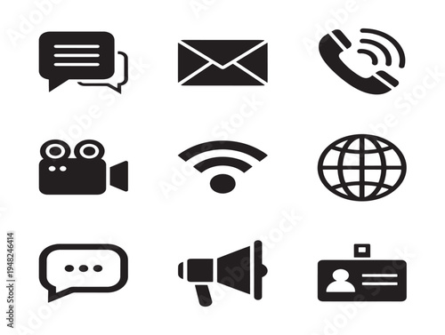 Dynamic communication set for stunning networking and connection visuals