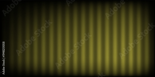 A dark background featuring a diagonal band of illuminated vertical golden-yellow stripes, creating a textured and gradient abstract pattern with a subtle grainy effect.