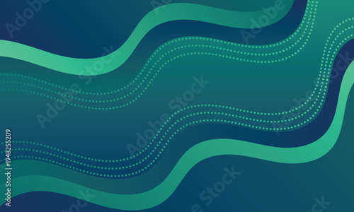 Abstract halftone wave background with dotted pattern