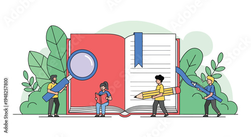 A papercraft earth illustration celebrating happy earth day with nature