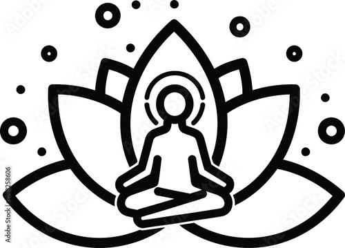 meditation lotus flower yoga