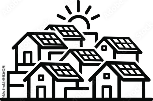 solar powered neighborhood