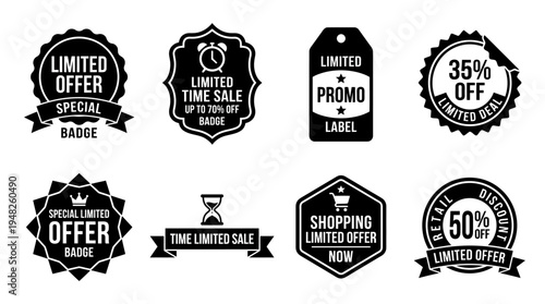 Sale Vector Labels for Marketing, Retail, and Promo Design