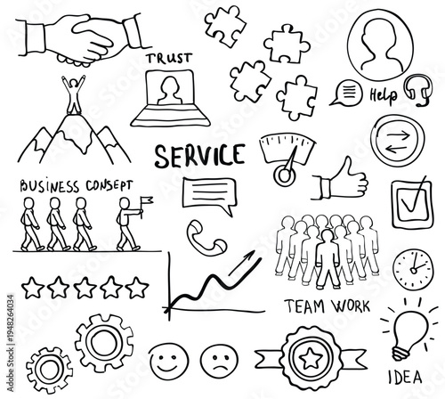 Hands illustrations. Vector concepts of hands in different activities. Creative illustrations for graphic and web design, marketing, business presentation, social media