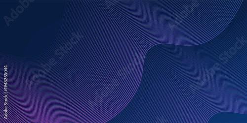 Vector Data flow background, modern tech banner, corporate business concept, cyberspace gradient