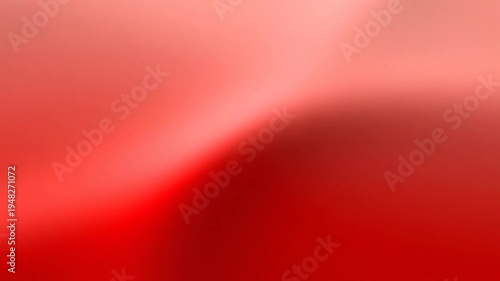 A vibrant red gradient background production setting