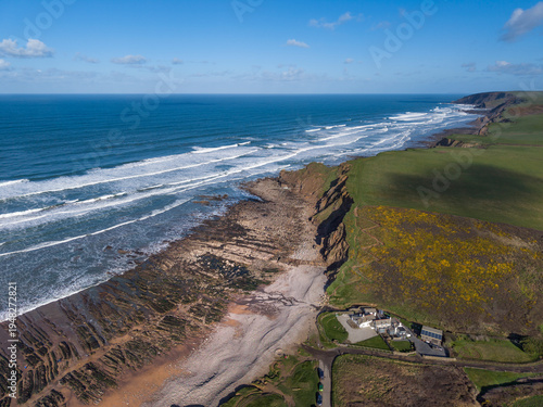 North West Cornwall from the sky