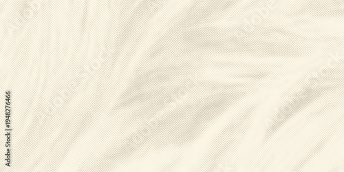 Vintage beige halftone paper texture. Retro craft ecru wallpaper with speckles, flecks, particles. Light cream grunge grain overlay background. Dirty dotted specked canvas material backdrop. Vector