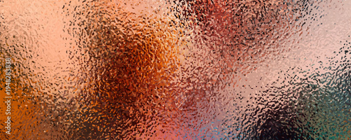 Background of glass texture with relief pattern. Blurred stained pattern for backdrop. Abstract concept.