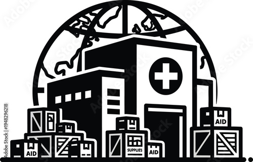 humanitarian aid delivery medical assistance