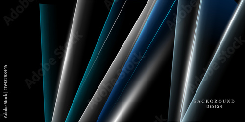 Dynamic momentum abstract modern background with dark blue stripes background
