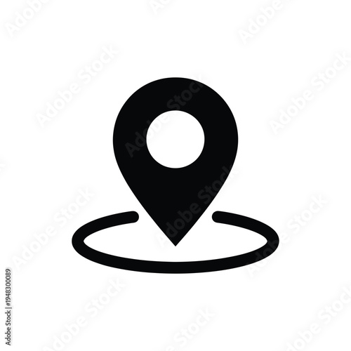 Notification bell icon with a person silhouette inside a circle
