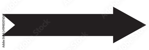 Black arrow pointing right. Arrow shape element Set ,arrow right side arrow  EPS10 