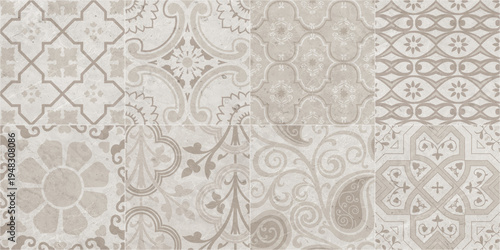 Fotografie Modern Ceramic tiles Decor Design for Bathroom wall and Living room wall tiles Design Concept
