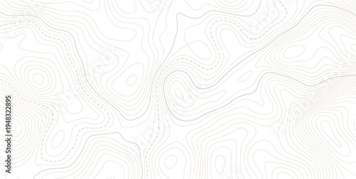 Topographic map patterns, topography line map. Vintage outdoors style.Design materials. Abstract bacground. Vector illustration.geographic grid map.
