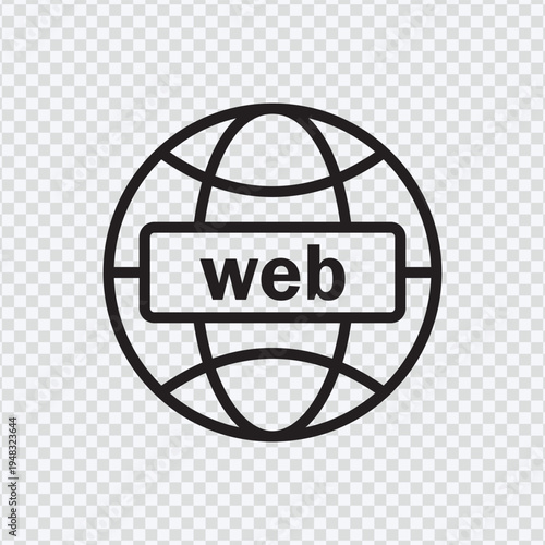 Global Internet Touchscreen Globe Navigation Icon