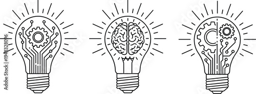 Vector collection of black minimalist weather icons featuring sun moon clouds rain snow lightning tornado thermometer and umbrella for forecast design isolated on white background