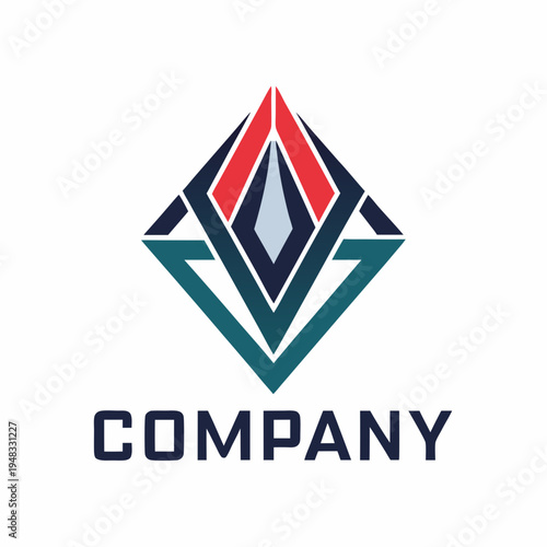 Minimalist type business logo template