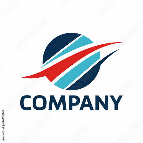 Minimalist type business logo template