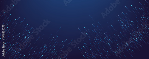 Modern technology circuit board texture background design. Quantum computer technologies concepts, large data processing. Futuristic blue circuit board background. Minimal vector motherboard