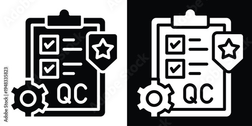 Seal In Monochrome Glyph