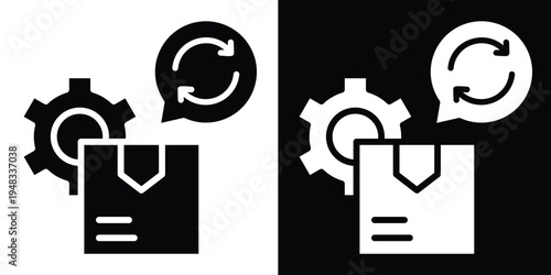 Recycle In Monochrome Glyph