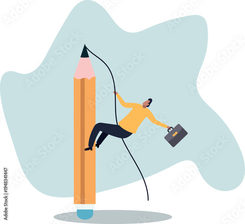 Creative challenge to reach goal and win business, idea, motivation and inspiration to achieve target.human life and situation.