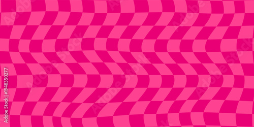 Abstract pink checkered background. Design for banner, greeting card, poster, cover, web, social media.