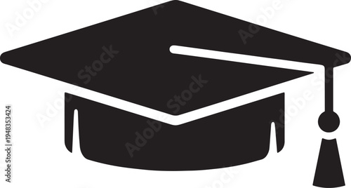 Graduation cap symbolizing academic achievement and educational accomplishment