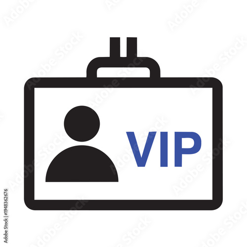 VIP Access: A minimalistic visual of a VIP badge, showcasing a clean and modern design. It's an emblem of exclusivity, granting privileged entry