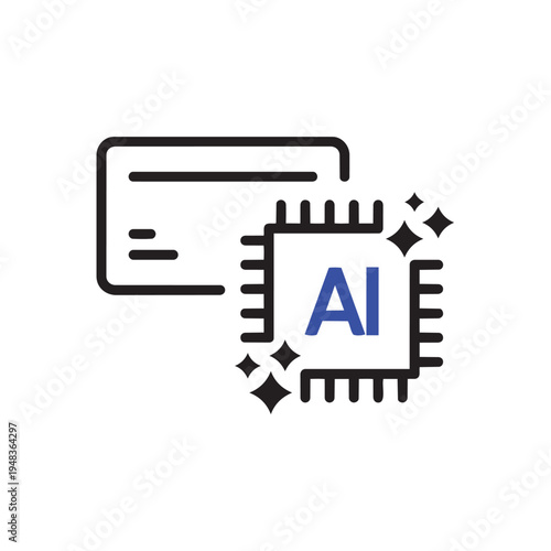 AI and Payment Tech Innovation: An abstract design showcases the fusion of payment methods with the future of artificial intelligence.