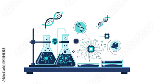Exploring Genetic Frontiers Merging Biotechnology with Digital Intelligence for Scientific Advancement