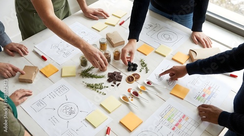 Gourmet Food Product Development Brainstorm Session