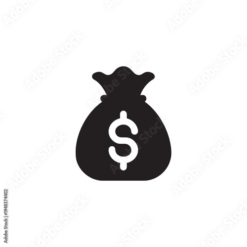 Dollar Currency Sack