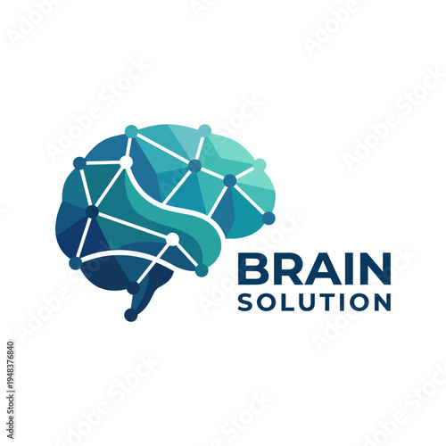 The image illustrates a brain interconnected with nodes and lines, symbolizing the fusion of technology, intelligence, and human insight in a dynamic visual format.