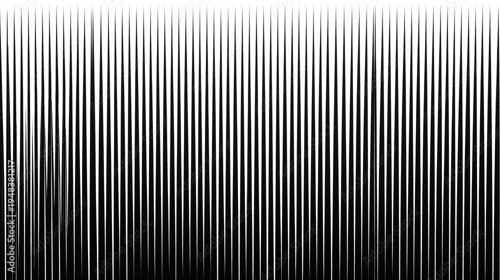 Obraz premium vertical black halftone gradient lines abstract texture background