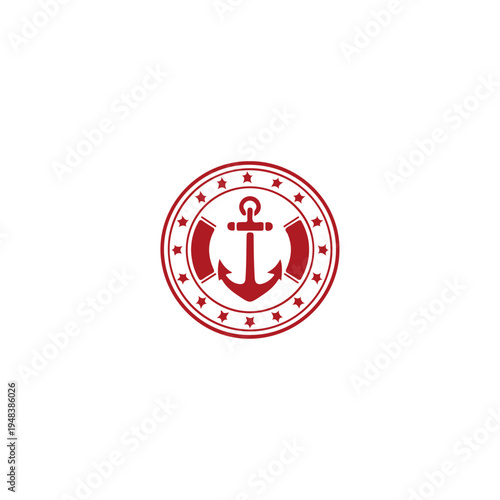 Free Download Marine Travel Stamp Vector Design - GFXLoad