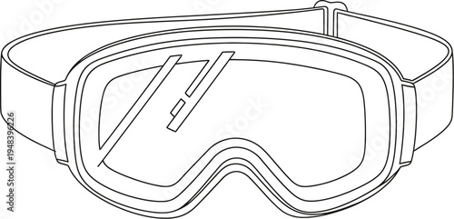 Protective eyewear goggles with adjustable strap for safety and comfort