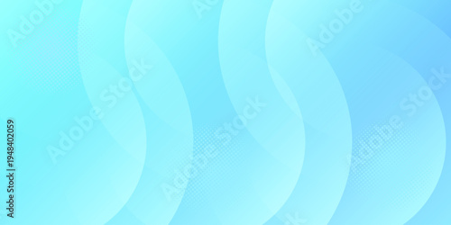 Vibrant blue and cyan gradient background with elegant flowing wave patterns, creating a smooth and dynamic abstract design for modern digital projects