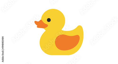 Rubber Duck Toy Bath Time Fun.