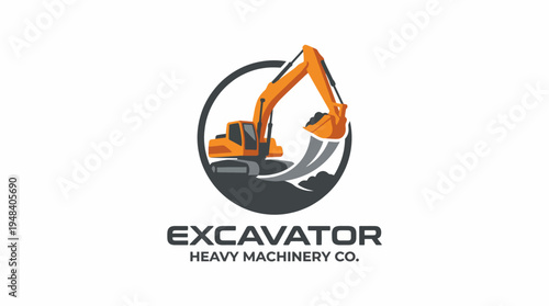 A powerful excavator is depicted in this image, showcasing its robust arm and bucket, symbolizing heavy machinery work and urban construction projects effectively.