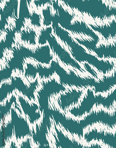 colorful vector design, abstract animal skin seamless pattern design in jade color wallpaper 