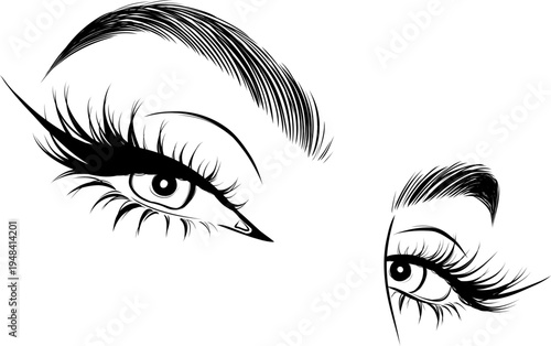Woman Eyes Eyebrow Brows Makeup