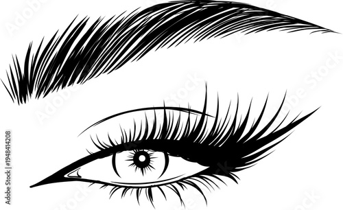 Eye Eyelashes Eyebrows Makeup