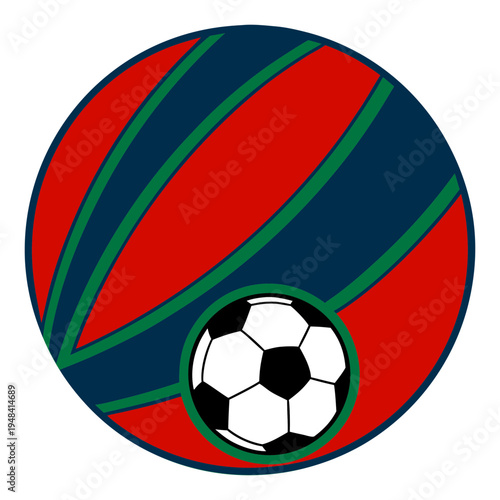 Soccer Ball And Basketball Icon Design, Sports Equipment Vector Illustration For Competitive Games