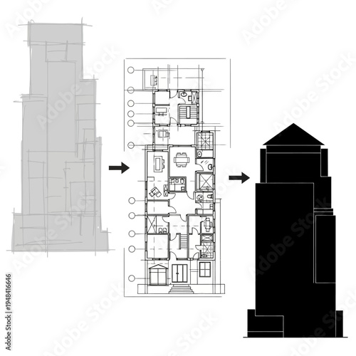 Building Design Architecture Floor Plan.