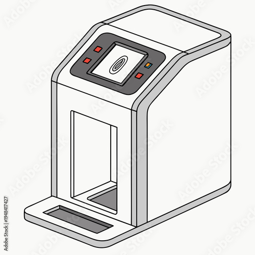 Card reader machine with screen and slot payment terminal credit card reader payment machine