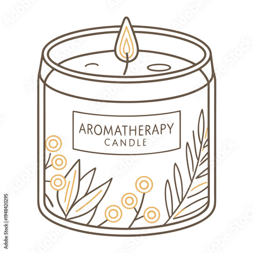 Aromatherapy candle relaxation wellness self-care