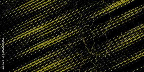yellow black brush wrap car sticker pattern abstract banner sporty lines black yellow color combination grunge brush modern pattern. vector eps10.