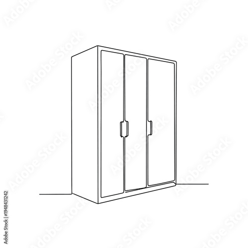 Large Double Door Storage Furniture Unit.